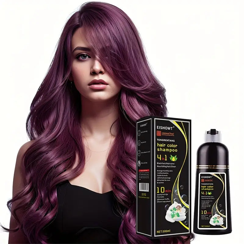 🔥Oferta Especial 3x1:Adiós Canas™ ✨- Shampoo Rejuvenecedor Instantáneo🥰, Cabello Joven en Minutos💯