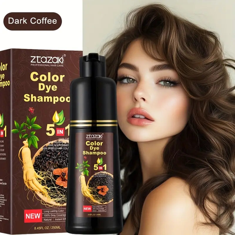 🔥Oferta Especial 3x1:Adiós Canas™ ✨- Shampoo Rejuvenecedor Instantáneo🥰, Cabello Joven en Minutos💯