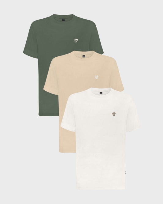 🔥🤯PACK X3 CAMISETAS ANTIMANCHAS💦SURTIDAS GRAN OFERTA 🔥🤯